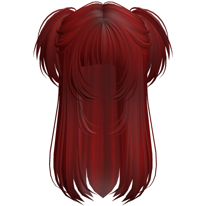 Vamp Long Straight Pigtails Ginger