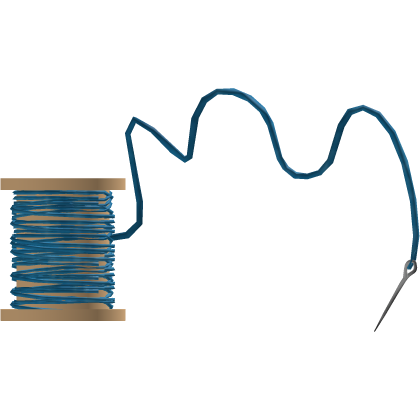 Yarn string with needle (˶ᵔ ᵕ ᵔ˶)