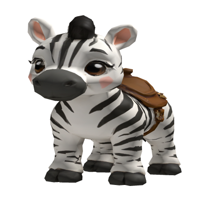 Riding a Zebra Roblox item
