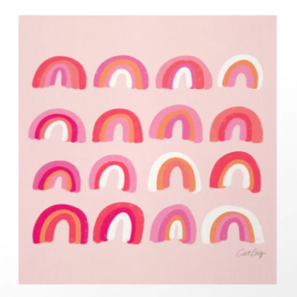 pink rainbows Roblox decal
