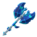 Silver Sapphire Titanic Axe