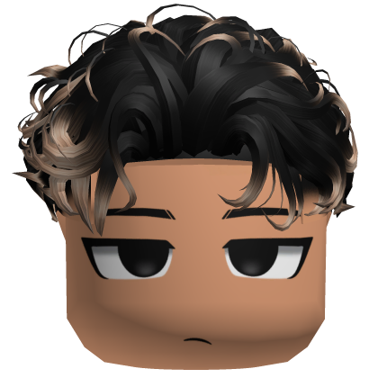 Grunge Boy Top Slickback Frosted Tips Roblox item