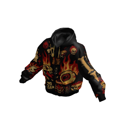 Hellfire Snake Hoodie thumbnail