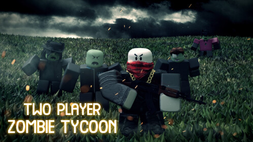 🧟 2 Player Zombie Defense Tycoon - Roblox