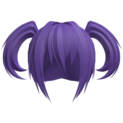 ʚ purple messy vampire demon moe pigtails ɞ Roblox item