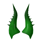Green Industrial Horns 