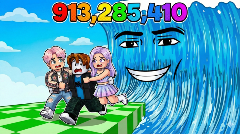 Escape Tsunami Kpop idol Jennie 🌊🎵 screenshot 1