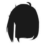 [FREE] Momo Ayase Hair Outline