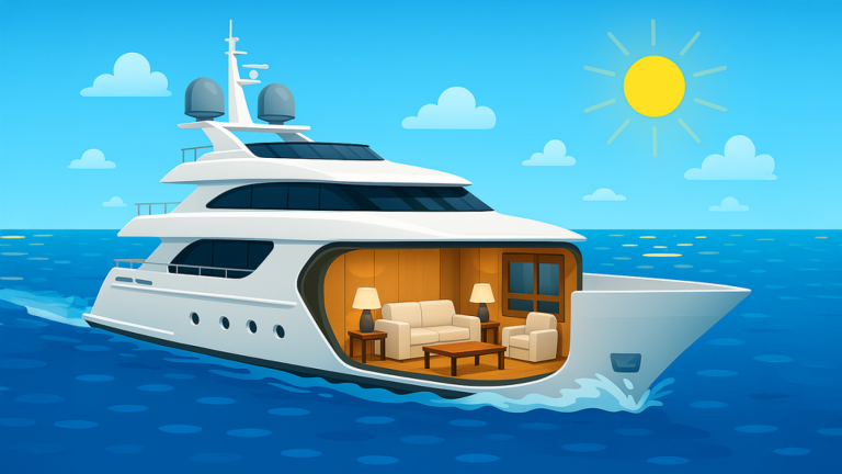 Mega Yacht Tycoon ⛵ screenshot 4