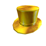 [👑KING👑] GOLD TOP HAT