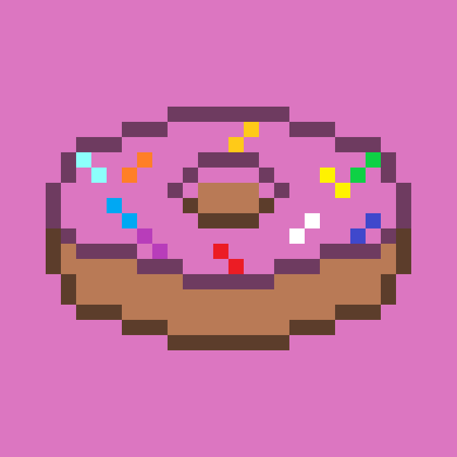 pixel art donut Roblox decal