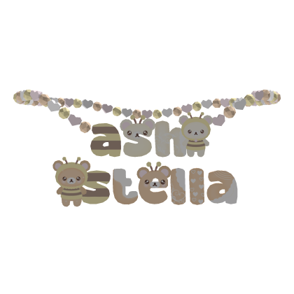 stella & ash matching necklace Roblox item