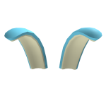 Blue Bunny Ears