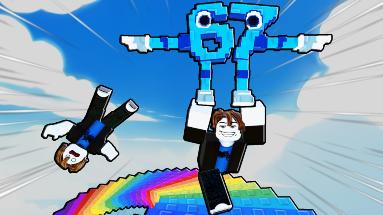 Climb Rainbow Stairs For Brainrots! screenshot 3