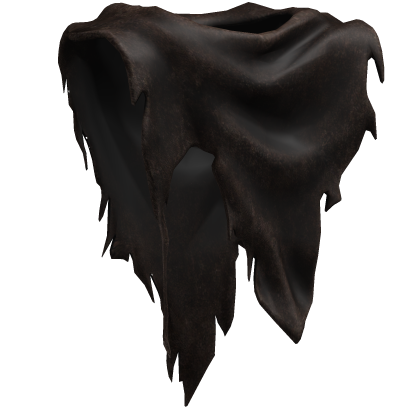  Warrior's Brown Torn Scarf Cloak
