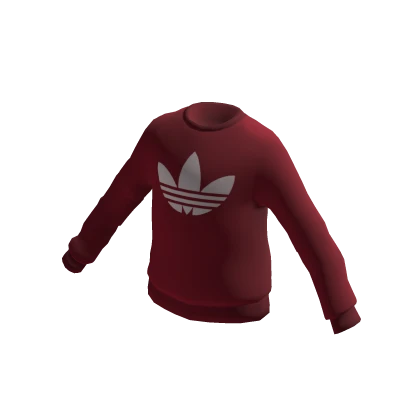 Red adidas hoodie roblox cheap