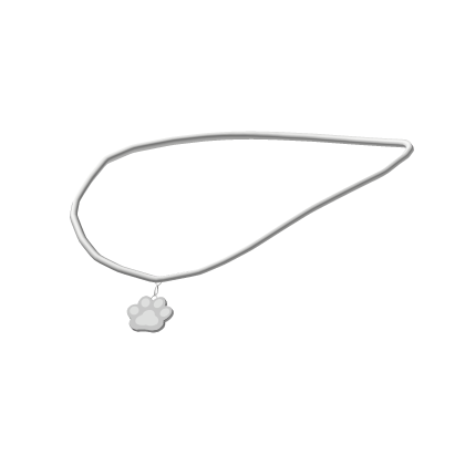 Silver Paw Necklace 3.0