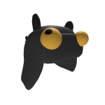 black dancing derpy dragon ushanka