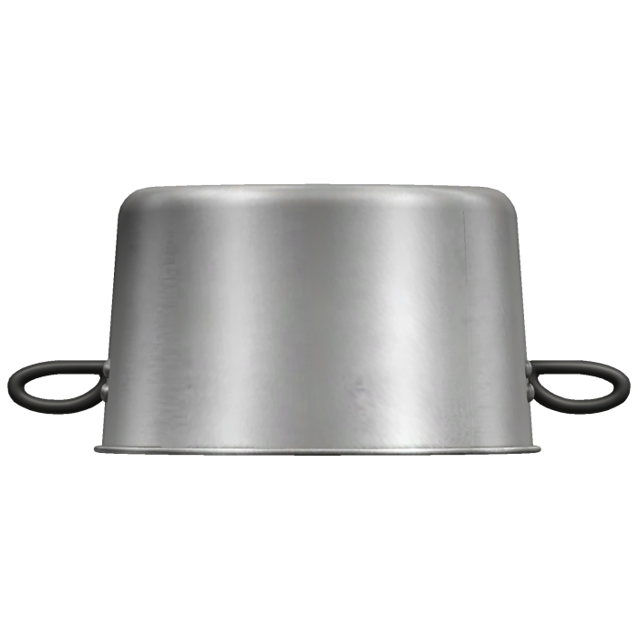 Silver Metal Cooking Pot Hat Funny Meme