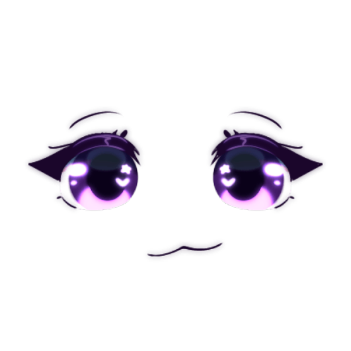 Playful Purple | Face Roblox decal