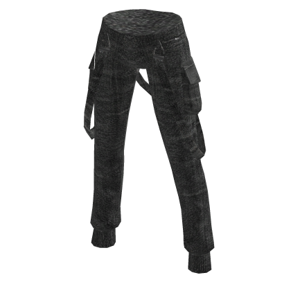 Grey Denim Pants
