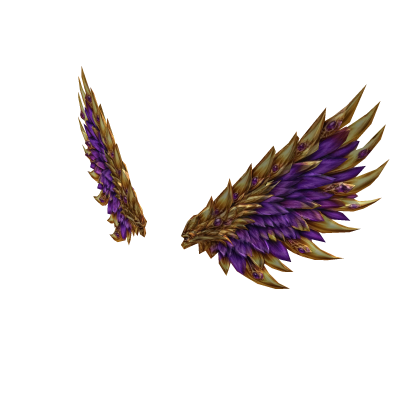 Amethyst Gold Wings Roblox item