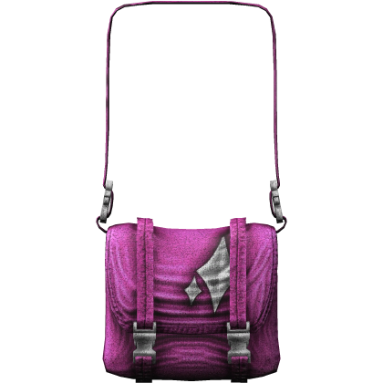 Pink Grunge Crossbody Satchel thumbnail