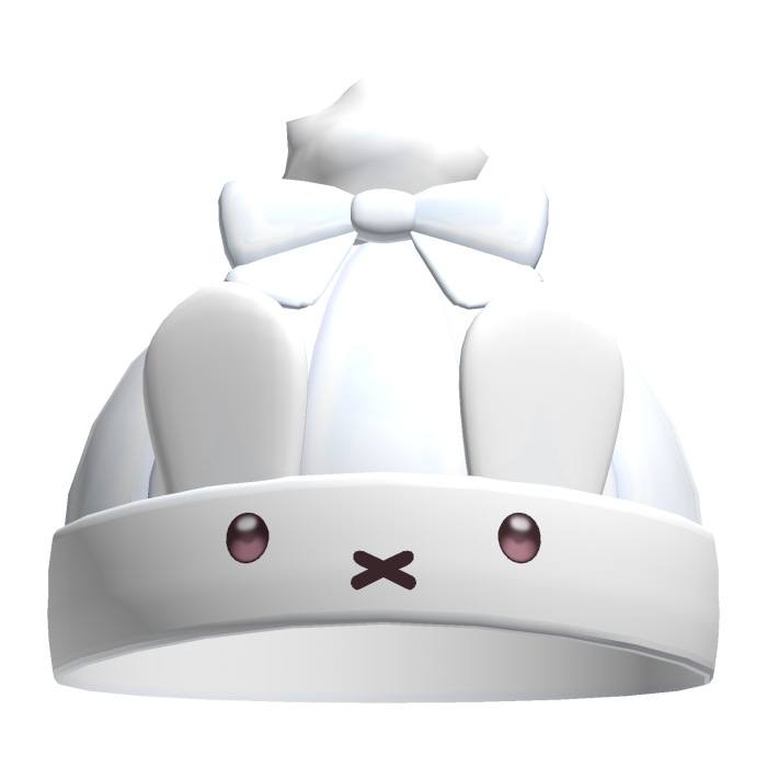 Cute Light Blue Winter Miffy Beanie
