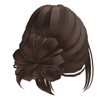 Preppy Low Messy Bun (Brown)