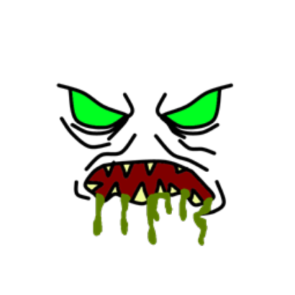 zombie face Roblox decal