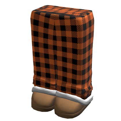 Pajamas And Slippers Halloween Orange