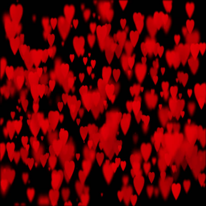 black background with red hearts Roblox decal