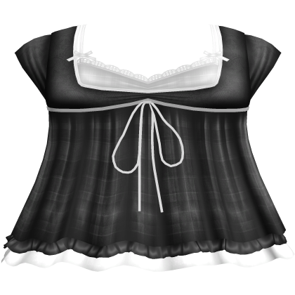 pretty gothic ruffled dress w tank top black 2