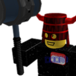 > : - )
