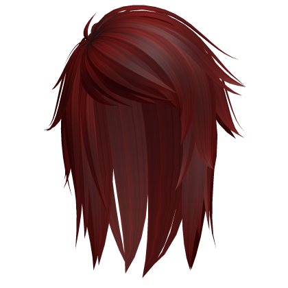 Emo Hair in Red Roblox item