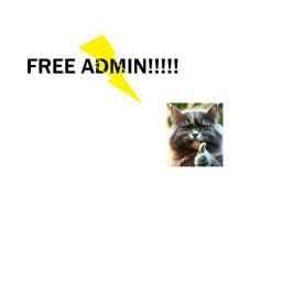 Free Admin!