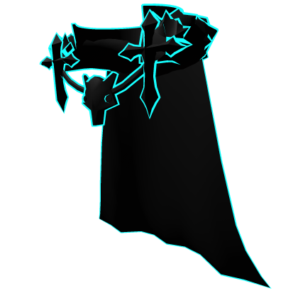 Cartoony Blue Void Cape thumbnail