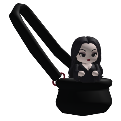 Morticia addams in bag