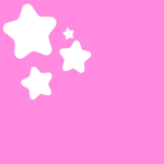 The pink shining stars.