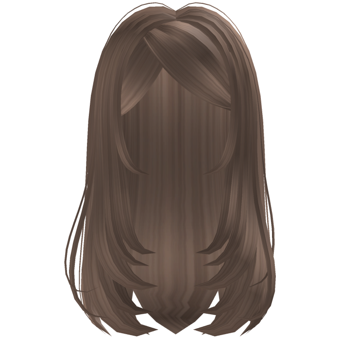Girly Pretty Long Layered Silky Hair (Milktea)