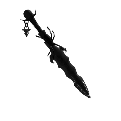 Full Black Infernal Undead Immortal Sword | Addon Roblox item render