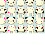 fãs de Pandas e Coelhos <3