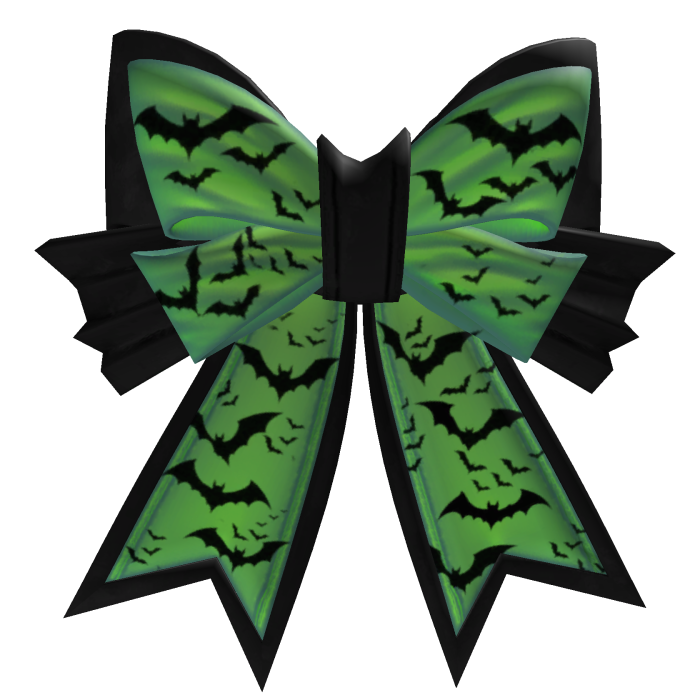Halloween bow [Black/Green]
