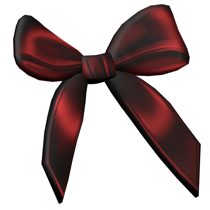Cute Hair Ribbon In Red Right