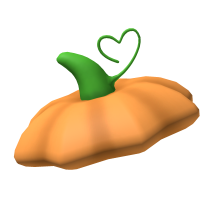 ♡ halloween pumpkin hat Roblox item