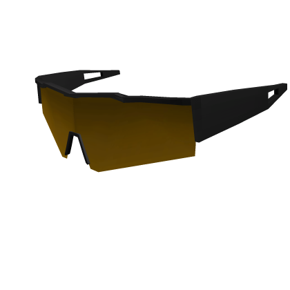 Black And Gold Sunglasses