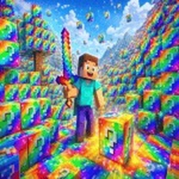 ⛏️ModdedCraft Voxels🌈(RAINBOW TNT BLOCKS)