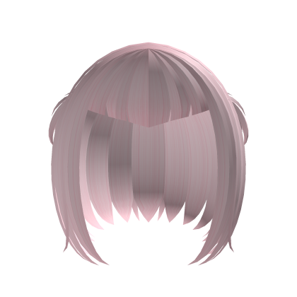 Pink gothic vampire short bob with pigtails