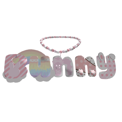 Bunny Beaded 3.0 Necklace  Roblox item