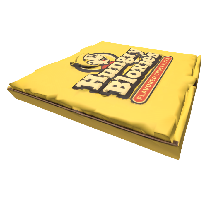 Hungry Bloxie's Pizza Box